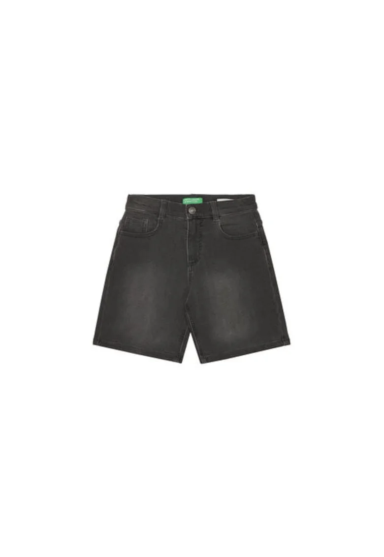 Pantaloni scurti din denim baieti  44LGC9048, Bumbac/Poliester, Gri, Gri