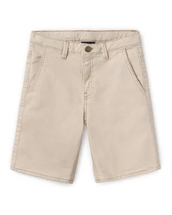 Pantaloni scurti din denim baieti  6206, Bumbac, Bej, Bej