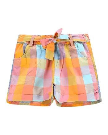 Pantaloni scurti fete  WC5119401FGK, Bumbac, Portocaliu, Portocaliu