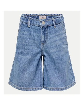 Pantaloni scurti din denim fete  15341488, Bumbac, Albastru, Albastru