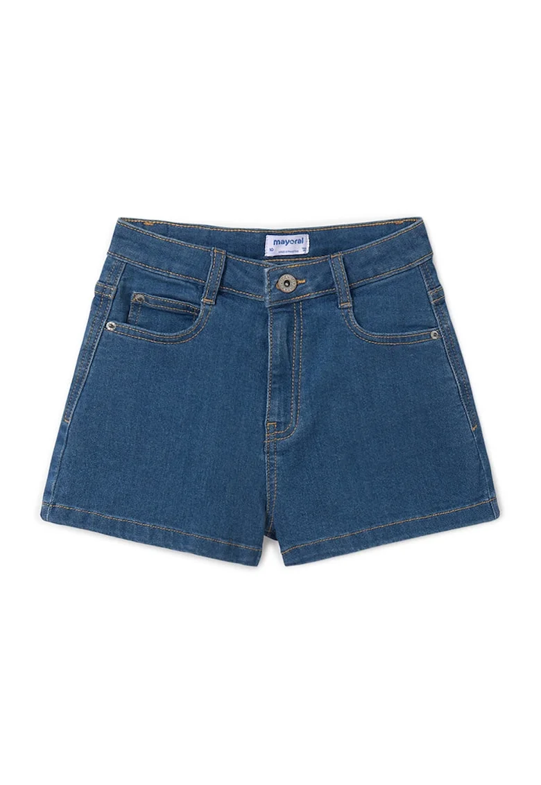 Pantaloni scurti din denim fete  235 40, Bumbac/Poliester, Bleumarin, Bleumarin
