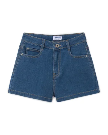 Pantaloni scurti din denim fete  235 40, Bumbac/Poliester, Bleumarin, Bleumarin