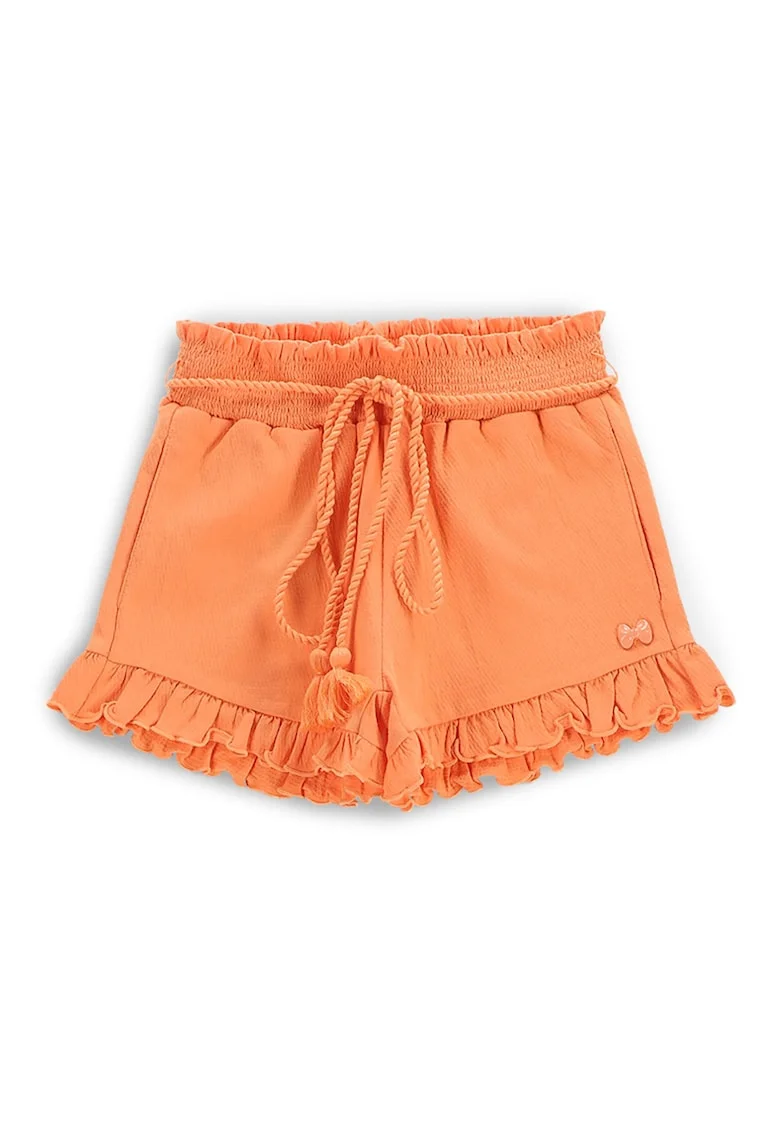 Pantaloni scurti fete  WC5121401FGK, Bumbac/Poliester, Portocaliu, Portocaliu