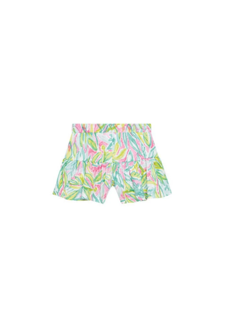 Pantaloni scurti fete  34VAG901X, Bumbac, Multicolor, Multicolor