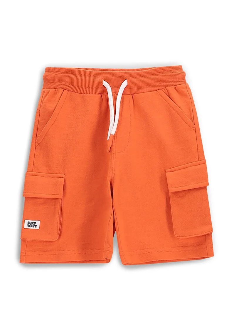 Pantaloni scurti sport baieti  WC5120501HBK, Bumbac, Portocaliu, Portocaliu