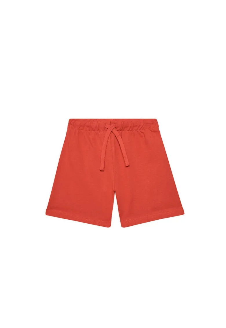 Pantaloni scurti sport baieti  3BL0G900Q, Bumbac, Rosu, Rosu