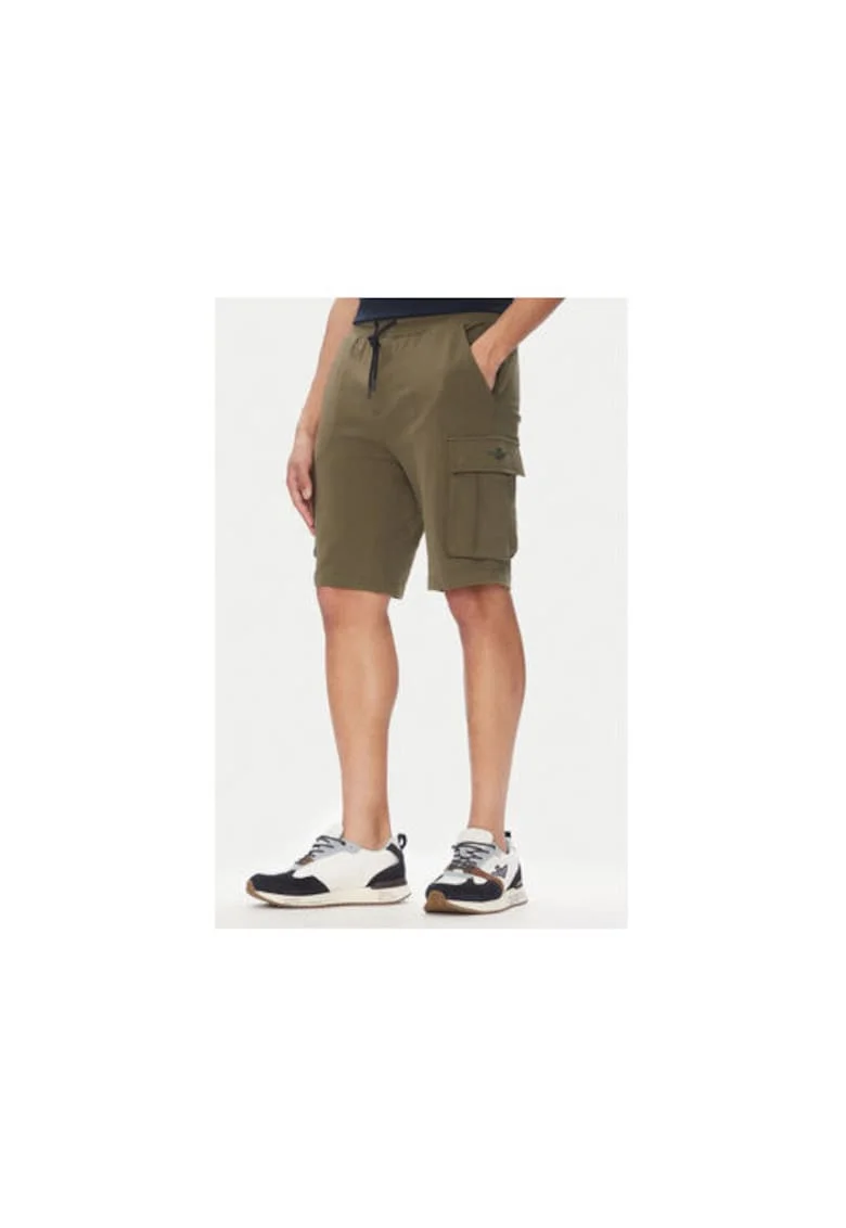Pantaloni scurti sport barbati  251BF025F459, Bumbac/Elastan, Kaki, Kaki