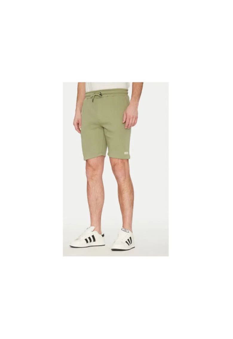 Pantaloni scurti sport barbati  20714198, Bumbac/Poliester, Verde, Verde
