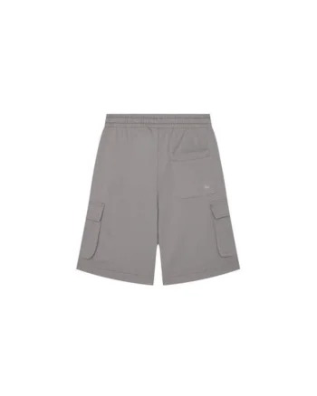 Pantaloni scurti sport baieti  39DJC902N, Bumbac organic, Gri, Gri