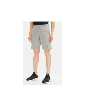 Pantaloni scurti sport barbati  Emporio Armani, 8NPS65 PJVRZ, Bumbac, Gri, Gri