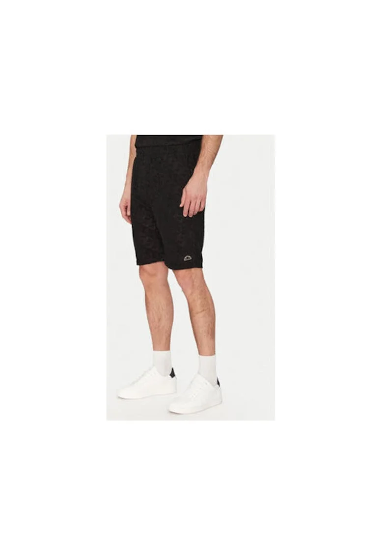 Pantaloni scurti sport barbati  SHZ21897011, Poliester, Negru, Negru