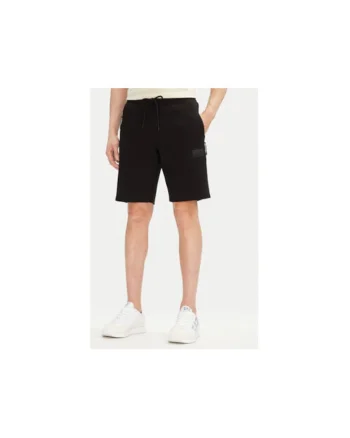 Pantaloni scurti sport barbati  Emporio Armani, 7M000095 AF12116, Bumbac/Poliester, Negru, Negru