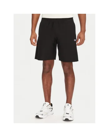 Pantaloni scurti sport barbati  220764, Bumbac/Poliester, Negru, Negru
