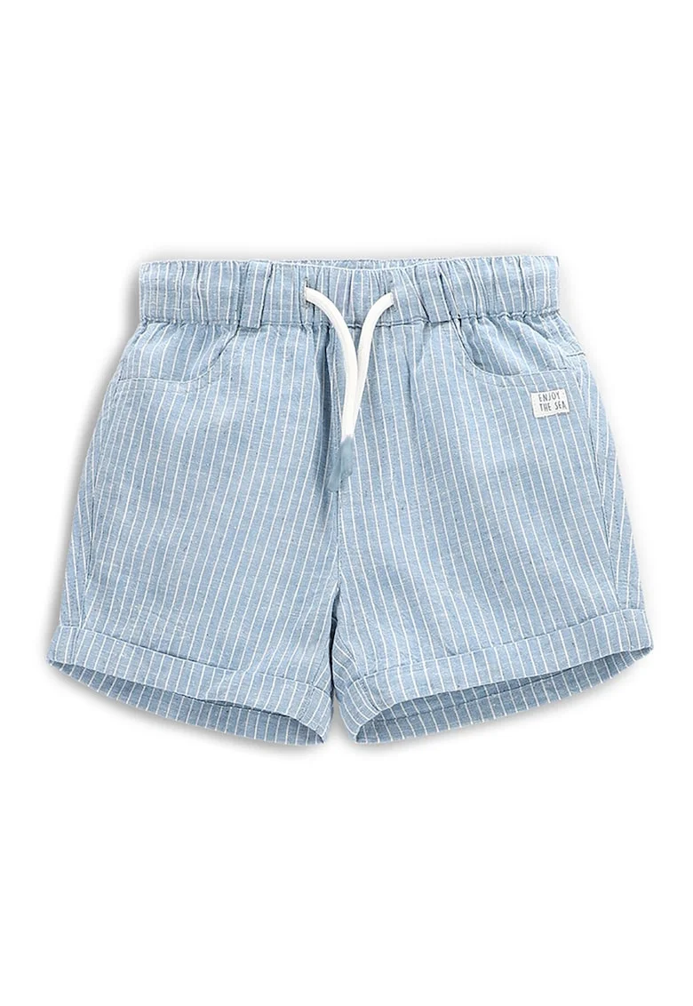 Pantaloni scurti baieti  WC5119501HBN, Bumbac/In, Albastru deschis, Albastru deschis