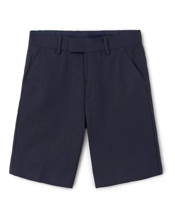 Pantaloni scurti baieti  6202, Bumbac, Bleumarin, Bleumarin