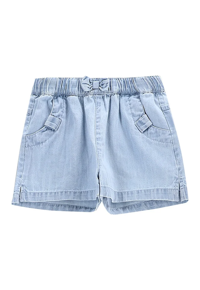 Pantaloni scurti din denim fete  WC5119401HGK, Bumbac, Albastru deschis, Albastru deschis