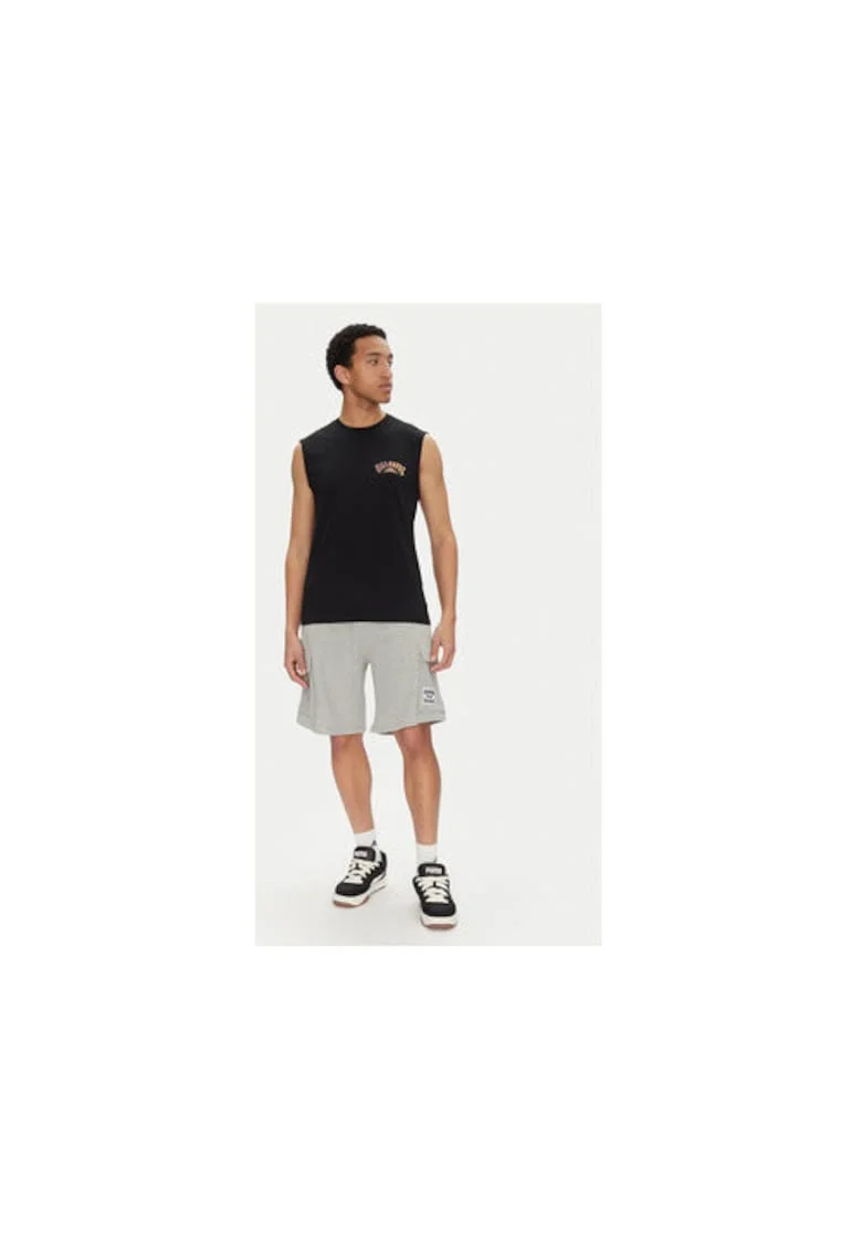 Pantaloni scurti sport barbati  ADYFB03075, Bumbac/Poliester, Gri, Gri