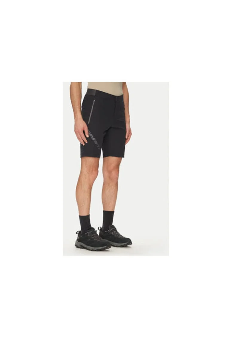 Pantaloni scurti sport barbati  08-0000071322, Poliamida/Elastan, Negru, Negru