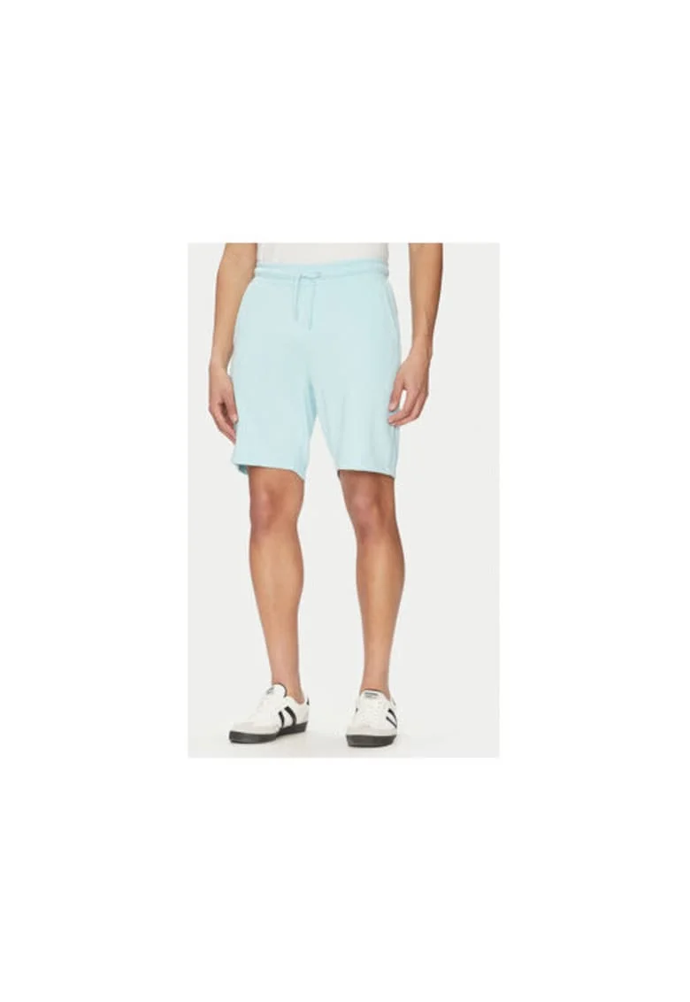 Pantaloni scurti sport barbati  20718381, Bumbac/Poliester, Albastru, Albastru