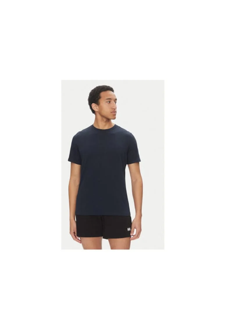 Pantaloni scurti sport barbati  54291, Bumbac/Poliester, Negru, Negru
