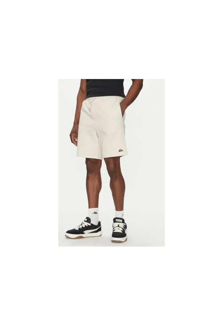 Pantaloni scurti sport barbati  EQYFB03372, Bumbac/Poliester, Ecru, Ecru