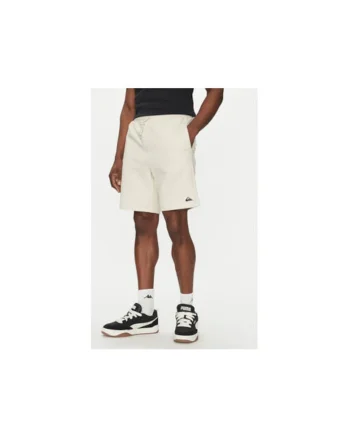 Pantaloni scurti sport barbati  EQYFB03372, Bumbac/Poliester, Ecru, Ecru
