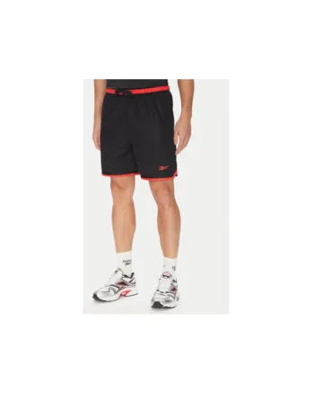 Pantaloni scurti sport barbati  119524, Poliester, Negru, Negru