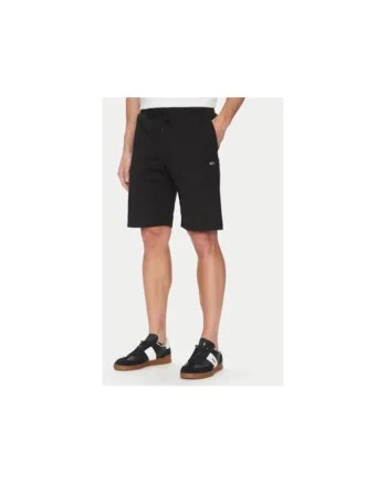 Pantaloni scurti sport barbati  C0P1237, Bumbac/spandex, Negru, Negru