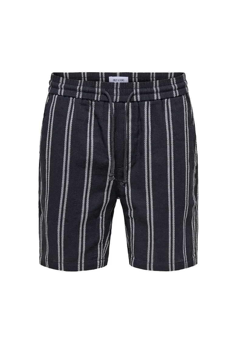 Pantaloni scurti sport barbati  Sons, 22026950, Poliester reciclat/Bumbac, Bleumarin, Bleumarin