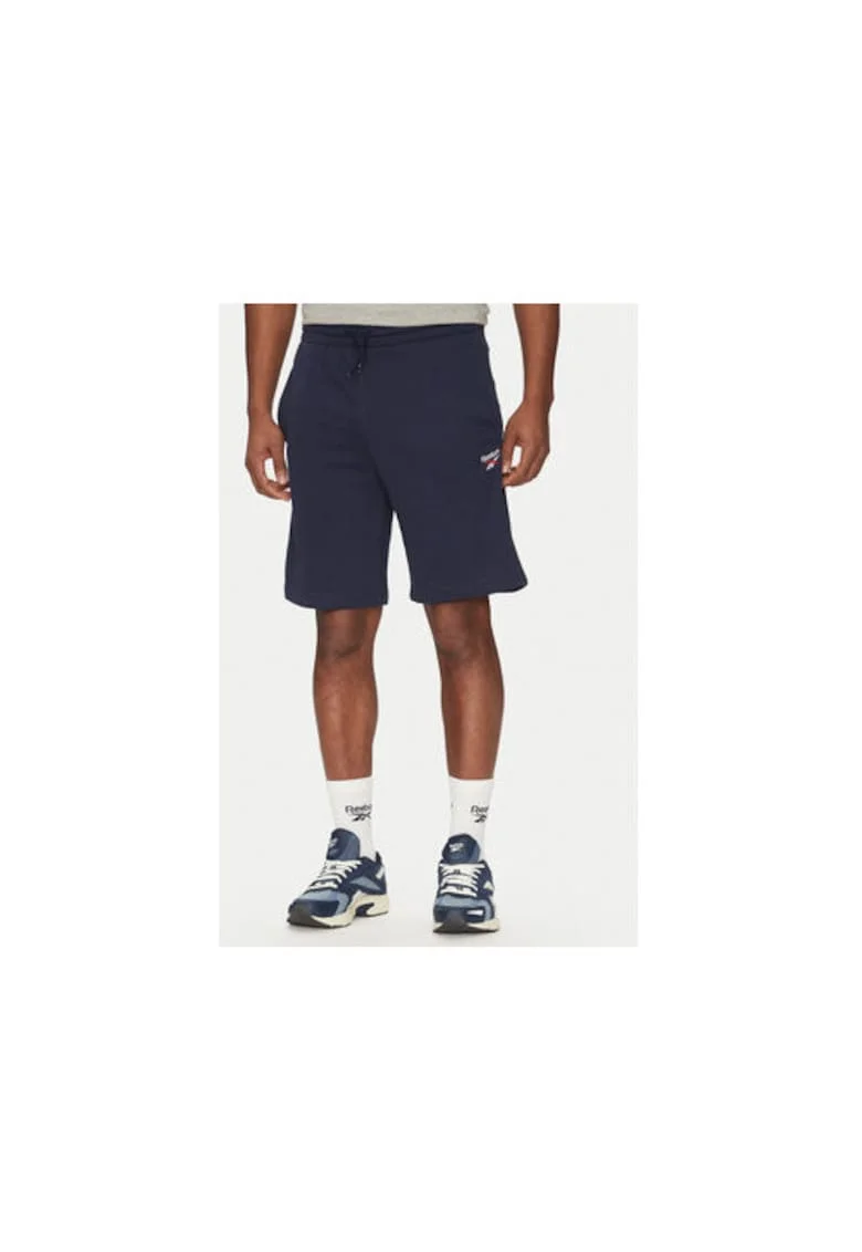 Pantaloni scurti sport barbati  100217147, Bumbac/Poliester, Bleumarin, Bleumarin