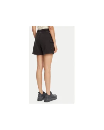 Pantaloni scurti sport dama  118024, Bumbac/Poliester, Negru, Negru