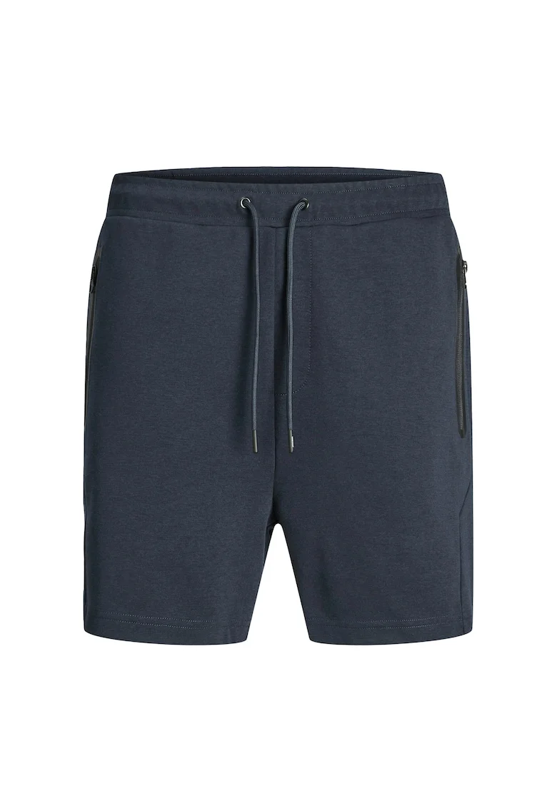 Pantaloni scurti sport barbati Jack Jones, 12273304, Poliester/Bumbac, Bleumarin, Bleumarin