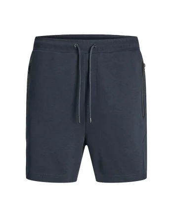 Pantaloni scurti sport barbati Jack Jones, 12273304, Poliester/Bumbac, Bleumarin, Bleumarin