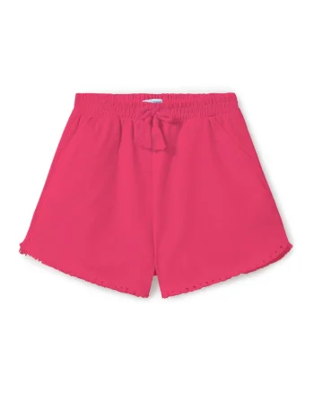 Pantaloni scurti sport fete  272 43, Bumbac/Elastan, Roz, Roz