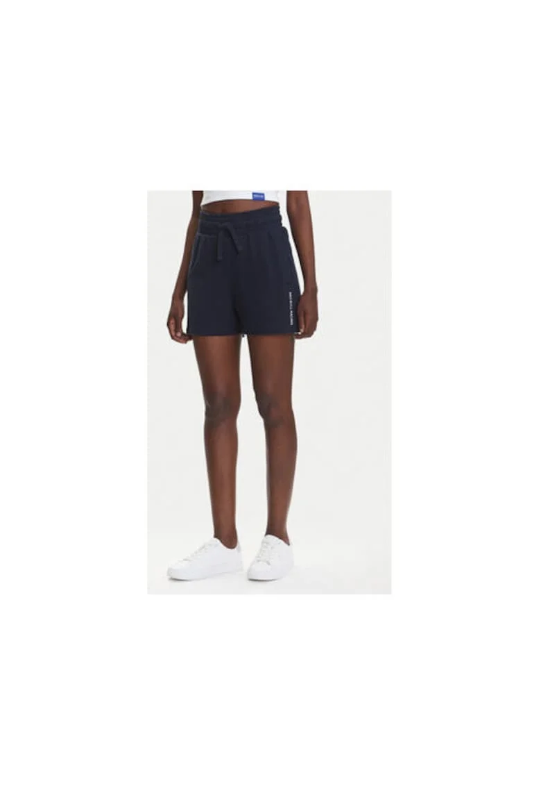 Pantaloni scurti sport dama  RL800008, Bumbac/Poliester, Bleumarin, Bleumarin