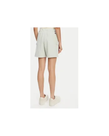 Pantaloni scurti sport dama  118024, Bumbac/Poliester, Verde, Verde
