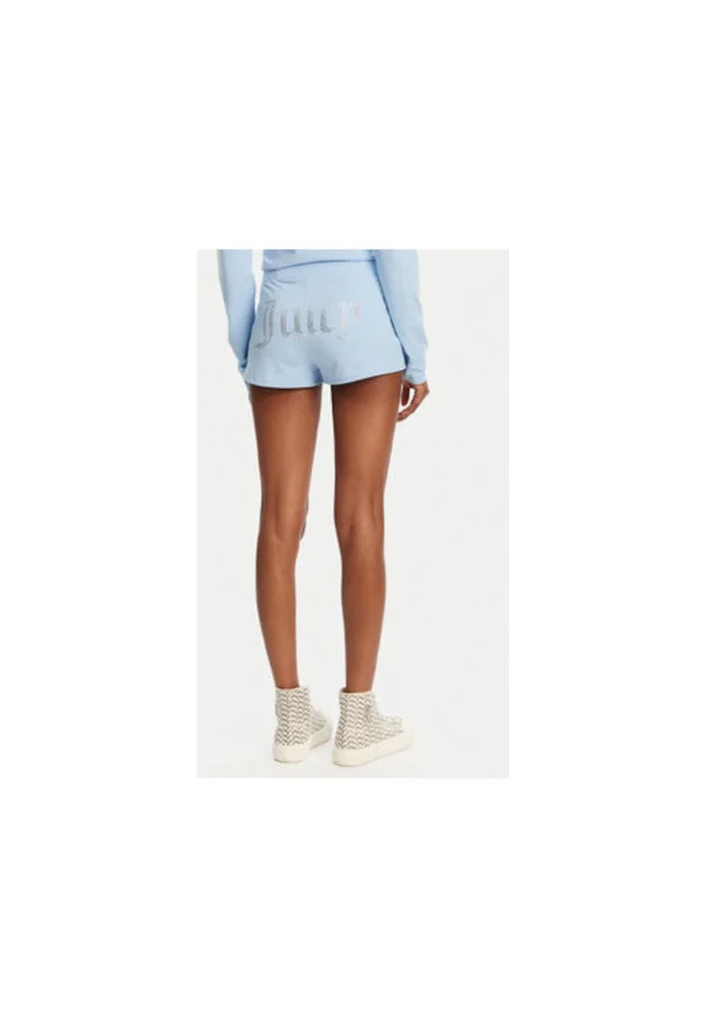 Pantaloni scurti sport dama  JCWHS125312, Bumbac/Modal, Albastru deschis, Albastru deschis