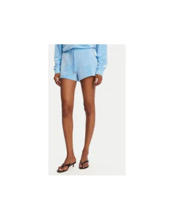 Pantaloni scurti sport dama  JCBHS224801, Poliester/Elastan, Albastru, Albastru