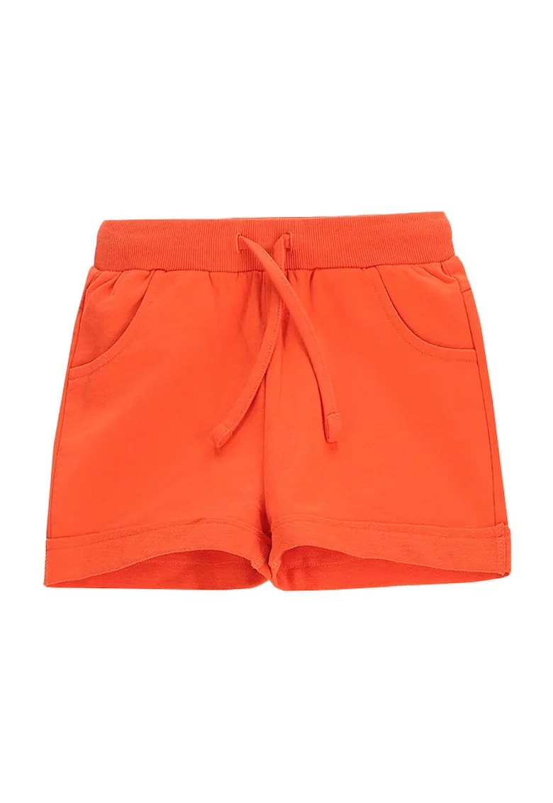 Pantaloni scurti sport fete  WC5120401VGC, Bumbac, Portocaliu, Portocaliu