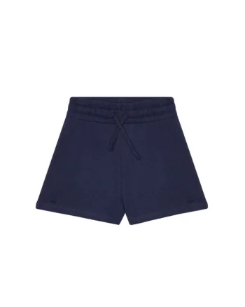 Pantaloni scurti sport fete  3BL0G901T, Bumbac, Bleumarin, Bleumarin