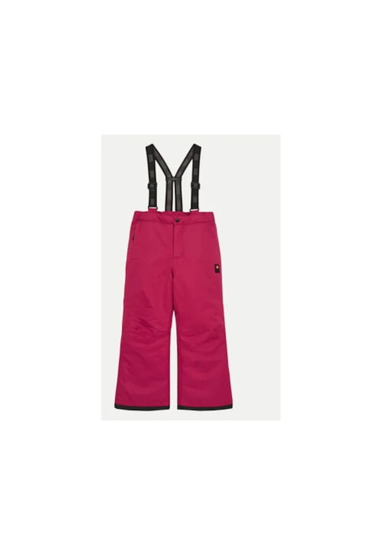 Pantaloni ski fete,  304285783, Poliester, Roz, Roz