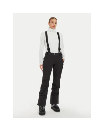 Pantaloni ski dama,  301438731, Poliester reciclat, Negru, Negru