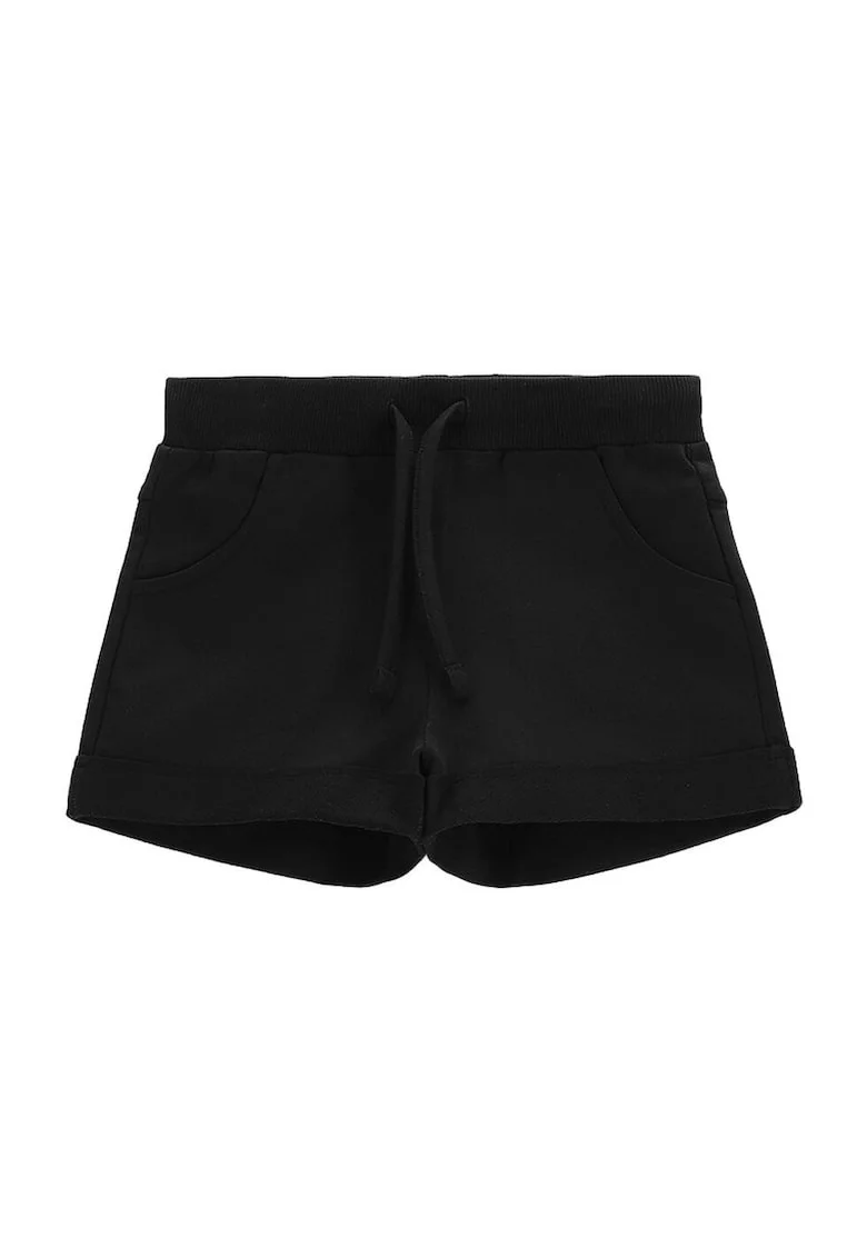 Pantaloni scurti sport fete  WC5120401VGC, Bumbac, Negru, Negru
