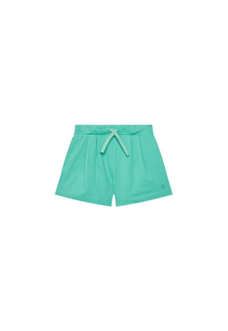 Pantaloni scurti sport fete  3BL0C903I, Bumbac, Verde, Verde