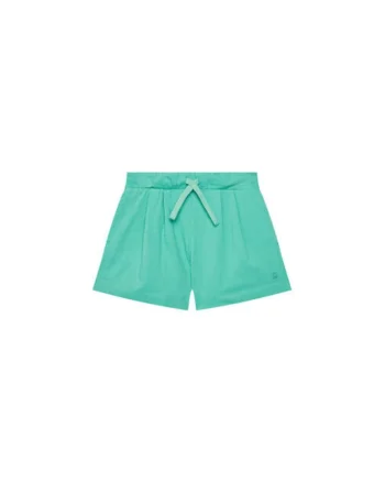 Pantaloni scurti sport fete  3BL0C903I, Bumbac, Verde, Verde