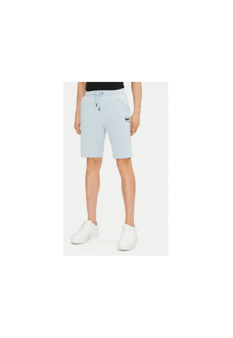 Pantaloni scurti sport barbati  705014 552900, Bumbac organic, Albastru, Albastru