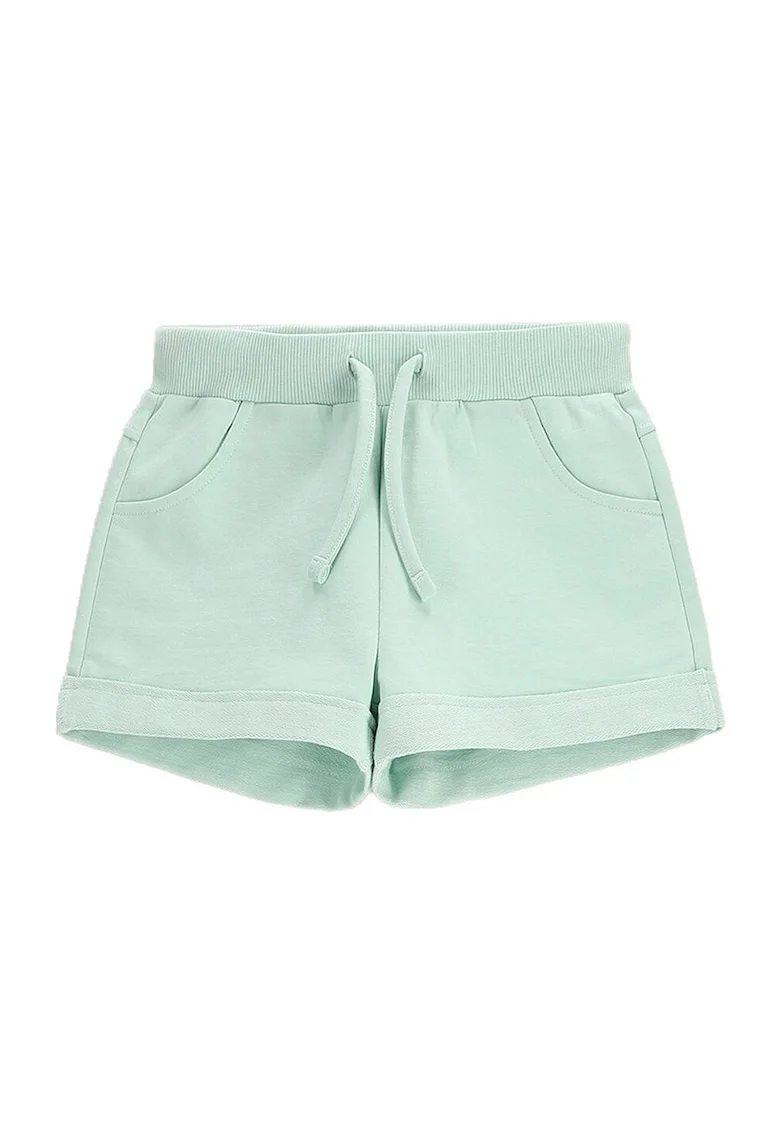 Pantaloni scurti sport fete  WC5120401VGC, Bumbac, Verde, Verde