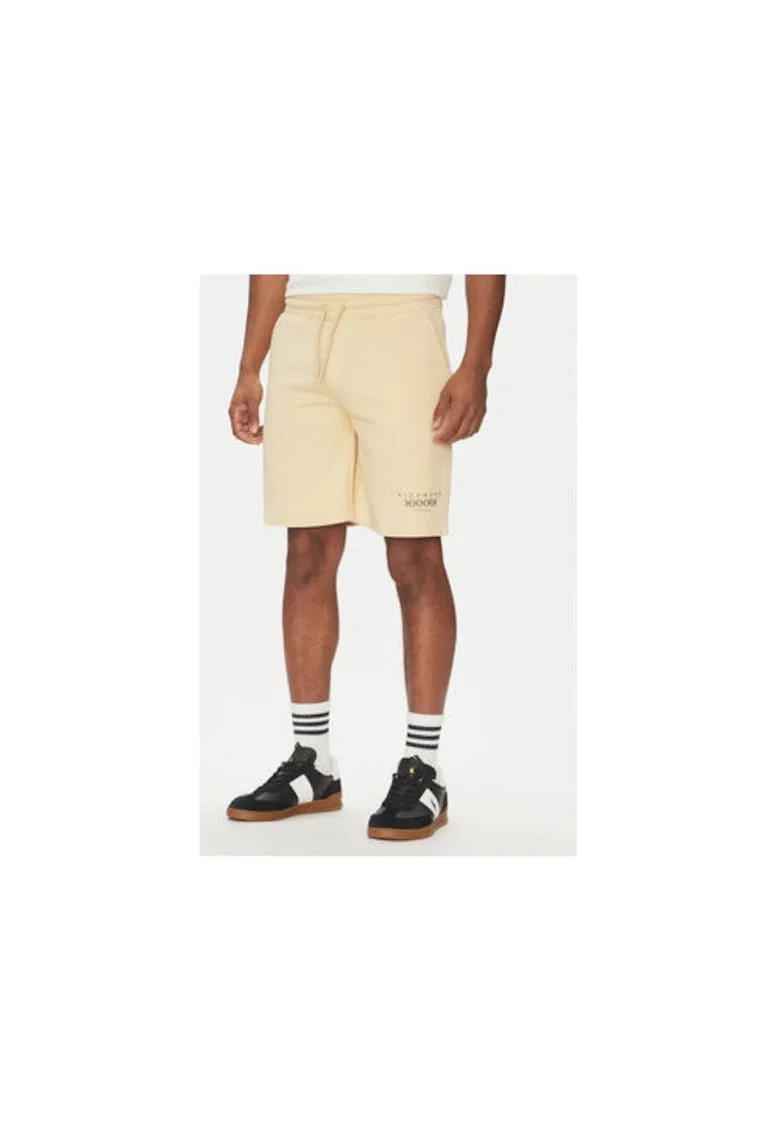 Pantaloni scurti sport barbati  UMP25007BE, Bumbac/Poliester, Bej, Bej