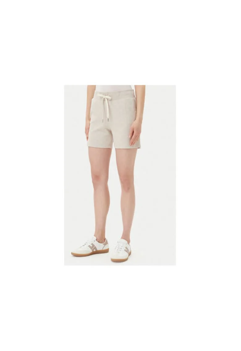 Pantaloni scurti sport dama  10019326 30046248, Bumbac/Poliester, Bej, Bej