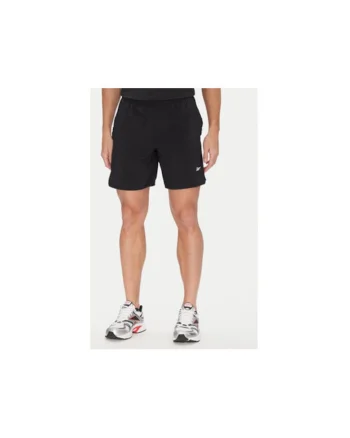 Pantaloni scurti sport barbati  112634, Poliester reciclat, Negru, Negru